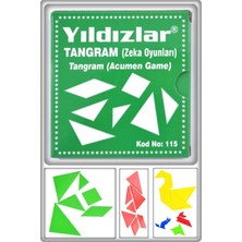 TAN EXPRESS 7 Parça Tangram Zeka Oyunu 1 Kutu (Videolu)