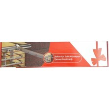 Koral Sabit Alüminyum Balkon Çamaşır Kurutmal Askılığı - 9638527010137