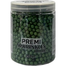 Depposite Boncuk Draje & Şeker 4 mm (250 Gr) Koyu Yeşil