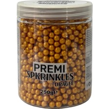Depposite Boncuk Draje & Şeker 4 mm (250 Gr) Gold
