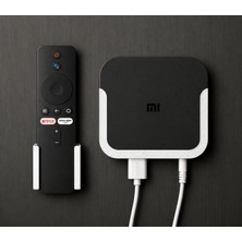 Mi Tv Box S ve Mi Box Tv Stick S Duvar Sabitleme Aparatı Beyaz