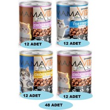 Mamavita Karma Koli Kedi Mamaları 48 Adet 01