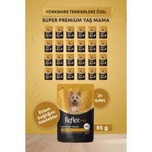 Reflex Plus Pounch Yorkshire Terrier J. Health Pate Yetiş. Köpek Maması 85 GR*24LÜ