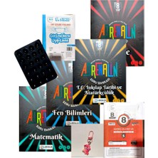 Adrenalin Yayınları 8.sınıf 4'lü Soru Bankası Set+Ankara Yayınları+Günay Yayınları Lgs Deneme+Çanta Süsü+Vantuz
