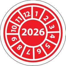 Akdesen Yangın Tüpü Etiketi Kırmızı 2026