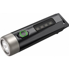 Philips SFL1121 100 Lümen 10 Modlu Çok Amaçlı Uv Işıklı ve Acil Durum Mini Anahtarlık Kamp El Feneri