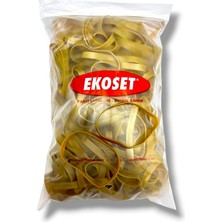 Ekoset Kauçuk Ekstra Kalın Paket Lastiği 130X10MM 200 Adet