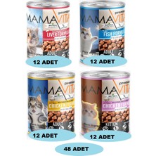 Mamavita Karma Koli Kedi Mamaları 48 Adet 02
