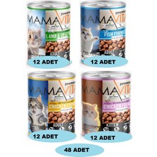 Mamavita Karma Koli Kedi Mamaları 48 Adet 03