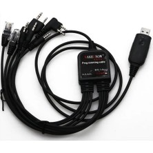 Mbl 8in1 Analog Telsiz Programlama Kablosu Motorola Icom Tyt Vertex
