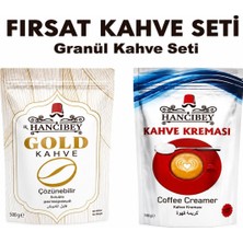 Hancıbey Gold Kahve ve Kahve Kreması Seti
