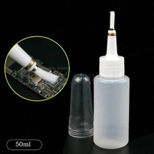 Mbl 50ml Fırça Uçlu Sıvı Saklama Şişesi Yağdanlık