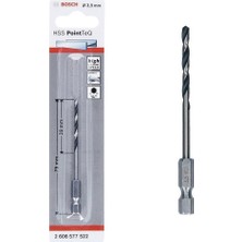 Pointteq Altıgen Şaftlı Hss Matkap Ucu 3,5 mm