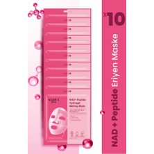 Dermal Seoul Face Nad+ Peptid Hidrojel Canlandırıcı Nemlendirici Eriyen Kore Maskesi 34 Gr. 10 Adet