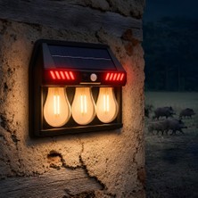 Euro Special Panther PT-2973 Yabani Hayvan Kovucu Solar Sensörlü LED Duvar Lambası