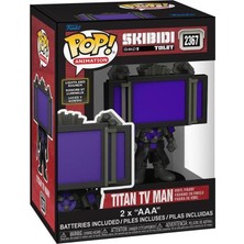 Funko Skibidi Toilet Pop! Lights And Sounds Titan Tv Man Pop Figure Figür
