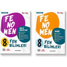Fenomen 8. Sınıf Fen Bilimleri 2. ve 3. Fasikül Seti – Dna ve Genetik Kod + Basınç – Video Çözümlü Lgs Hazırlık