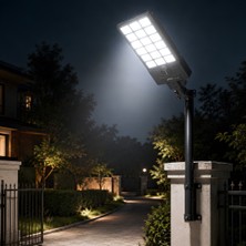 Euro Special Panther PT-L258 200W Solar Enerjili Hareket Sensörlü Profesyonel Dış Mekan Aydınlatma