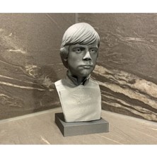 Belirtilmemiş Star Wars Luke Skywalker Tasarımlı Dekoratif Büst