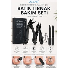 Ocean Batık Tırnak Bakım Seti Tırnak Kenarı Düzenleme ve Bakım Aparatları 5'li