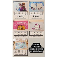 Yelay Home Leke Tutmayan Yıkanabilir 30X50 cm 10 Adet Beslenme Örtüsü - Sıra Masa Örtüsü