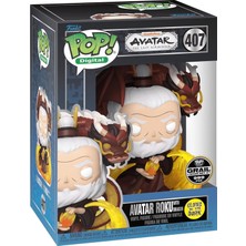 Funko Pop! Avatar Roku With Dragon (Nft Release) (Glow) Pop 971 Limitli Ultra Nadir Grail Figure Figür