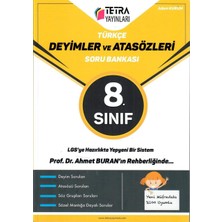1001 Yayınları 8. Sınıf Türkçe Deyimler ve Atasözleri Soru Bankası