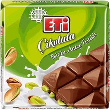 Bezos Çikolata Keyfi Antep Fıstıklı Kare 60 Gr.