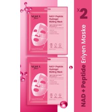 Dermal Seoul Face Nad+ Peptid Hidrojel Canlandırıcı Nemlendirici Eriyen Kore Maskesi 34 Gr. 2 Adet