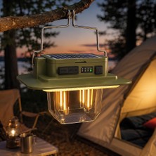 Euro Special Panther PT-384 Filament LED Solar ve Powerbank Özellikli Kamp Lambası