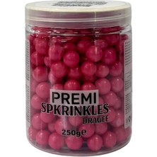 Depposite Boncuk Draje & Şeker 8 mm (250 Gr) Pembe