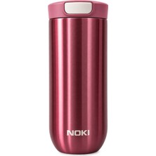Noki Stainless Steel Çelik Kahve Termosu 490 ml Yeni Nesil Içim T-0143 Çelik Termos 490ML