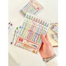 Kağıt Gemi Dükkan Magic Highlighter 10’lu Çift Uçlu  Renk Değiştiren Fosforlu Kalem Seti