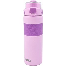 Noki Stainless Steel Çelik Termos 790 ml Lifestyle T-0142 Çift Ağızlıklı Çelik Matara 790ML