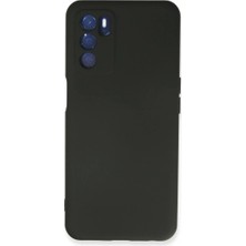 Miss Mojo Oppo A16 Kılıf Nano Içi Kadife Silikon - Siyah