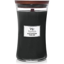 Woodwick Black Peppercorn Büyük Mum