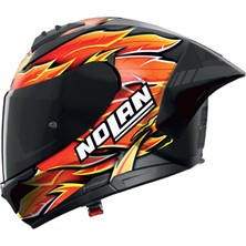 Nolan N60-6 Sport Kapalı Motosiklet Kaskı Replica Iannone 360