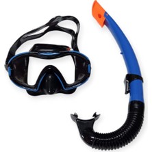 Budi Çocuk Dalış Maskesi ve Snorkel Seti - Star Diving - Mavi