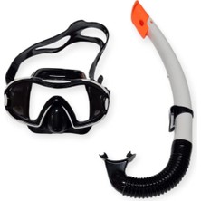 Budi Çocuk Dalış Maskesi ve Snorkel Seti - Star Diving - Beyaz