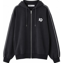 HANIQA Modern Çizgi Detaylı Sweat