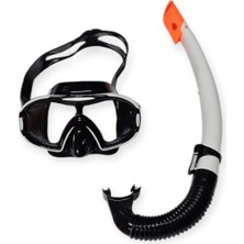 Budi Çocuk Dalış Maskesi ve Snorkel Seti - Star Diving - Beyaz