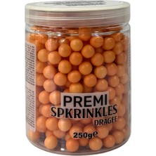 Depposite Boncuk Draje & Şeker 8 mm (250 Gr) Turuncu