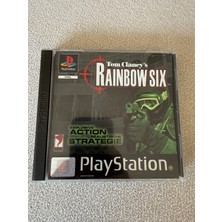 EA Ps1 Rainbow Six Orjinal Oyun 10/10 Kondüsyon Kitapçık Var Playstation 1