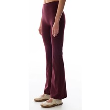 Penti Bordo İspanyol Paça (Flare) Soft Feel Tayt