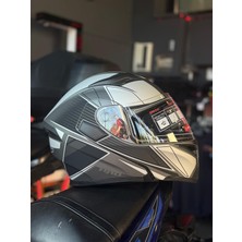 Jekai Jk 21 Yeni Çeneden Açılır Kask - Whıte