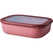 Mepal Multi Bowl Cirqula Rectangular Saklama Kabı 2000 ml – Kırmızı