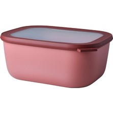 Mepal Multi Bowl Cirqula Rectangular Saklama Kabı 3000 ml – Kırmızı