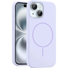 Csmo-Tex Joko  Iphone 15 Kılıf Jully Magsafe Kapak - Lila