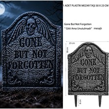 Pandoli Halloween 30X23 cm Plastik Gone But Not Forgotten Yazılı Mezar Taşı 1 Adet