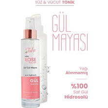 Tala Gül Mayası Gözenek Sıkılaştırıcı Aydınlatıcı ve Arındırıcı %100 Saf Gül Suyu Tonik 100 Ml
